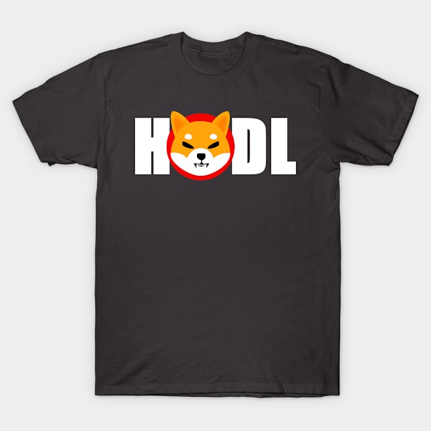 SHIB HODL! T-Shirt by Joe G Martino